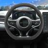 BYD Seal Champion Edition D-Type Steering Wheel Cover Suede Car Protector Winter Sport Style