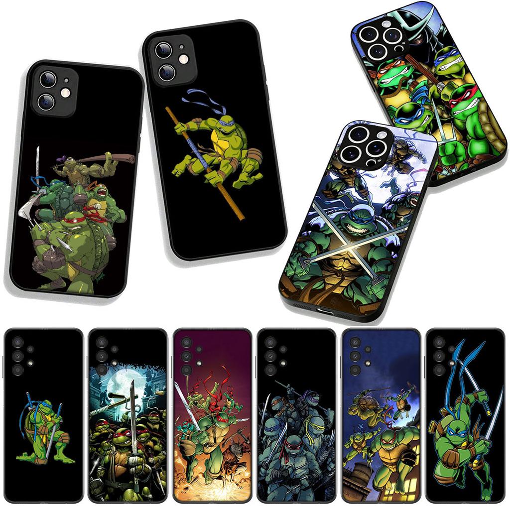 Kryt Case Ninja Comics Turtles Anime pro Apple iPhone 17 16 11 Pro XS Max SE2 XR 6 7 8 Plus 16E SE 2020 Air Phone Casing