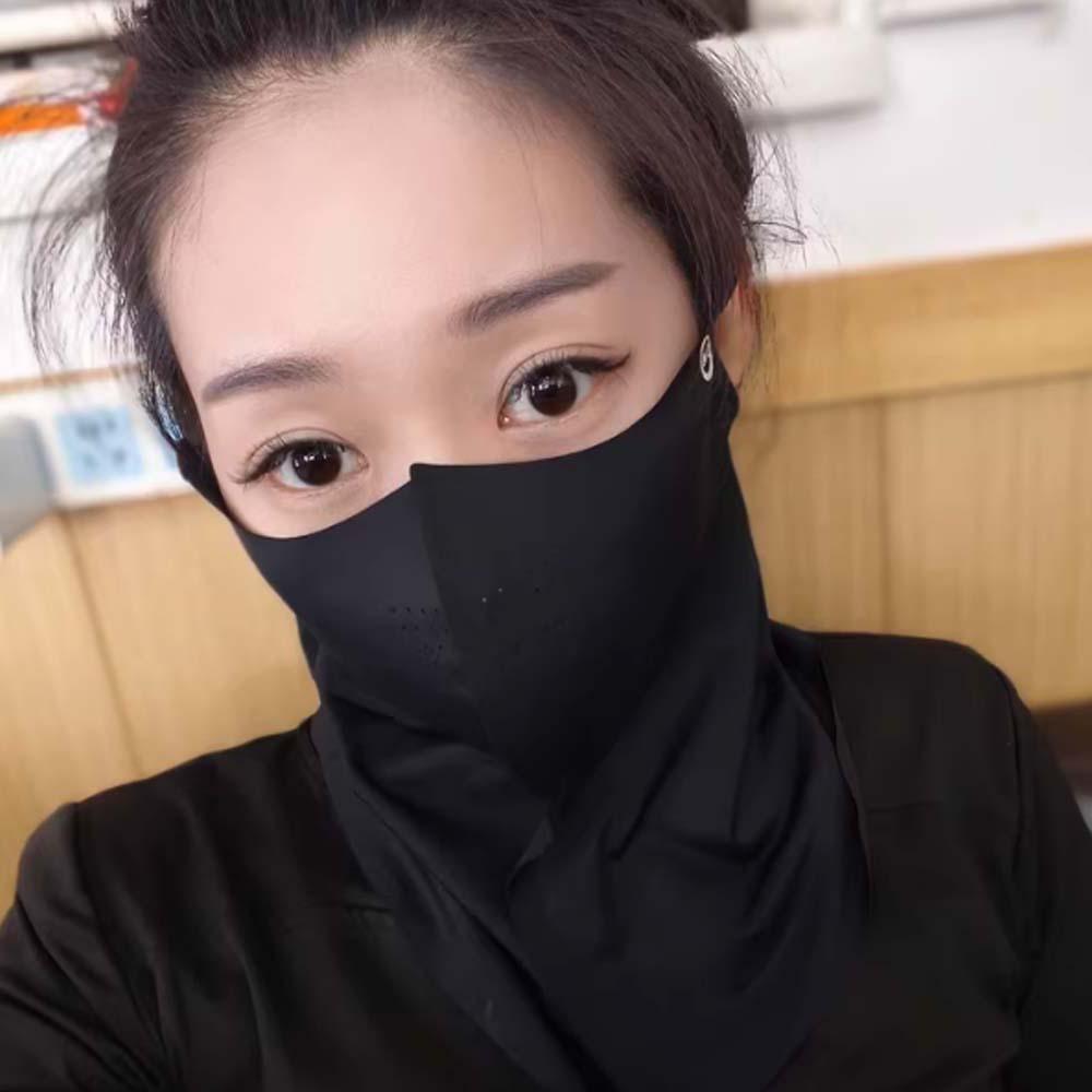 Elastic UPF50+ Sunscreen Mask Breathable Face Sun Protection Comfortable UV Protection Mask  School
