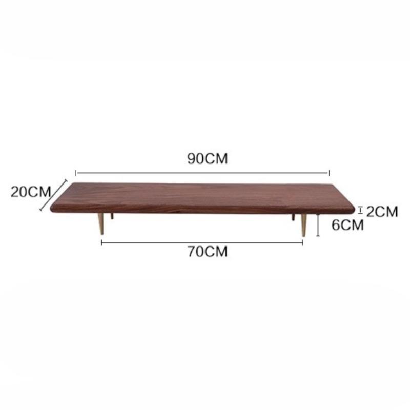 Wooden Monitor Stand Modern Elevated Desktop Storage Pad Multifunctional Luxury Side Table Bedroom Computer Tables Furniture