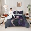 Erosebridal 2/3pcs Anime Characters Comforter Set for Teens Adults - Kawaii Cute Character Image Bed Set Japanese Style Bed