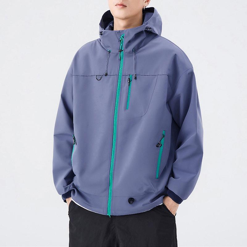 2025 Fall/Winter New Windproof Jacket Men's Regular Fashion Trend Men's Warmth
