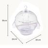 Hanging Cage Indoor Accessories with Food Bowl Dometop Cage Parrot Stand Cage for Budgies Parrot Parakeets Finches Lovebirds