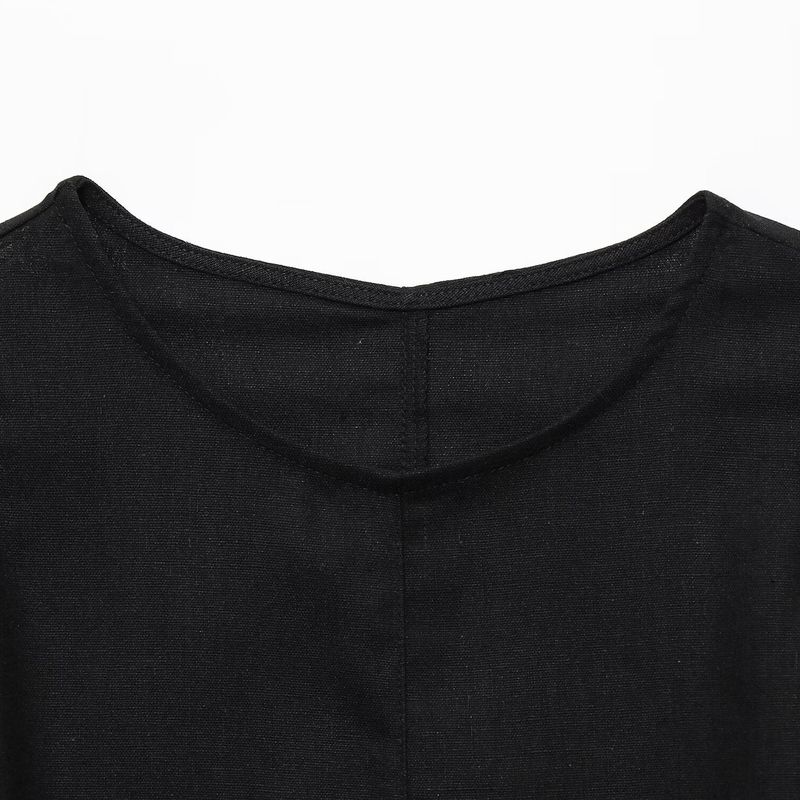 Jnleaog Spring New Arrival Women's Clothing Fashion French Fashion Design Series Linen Blend Tops 2678040