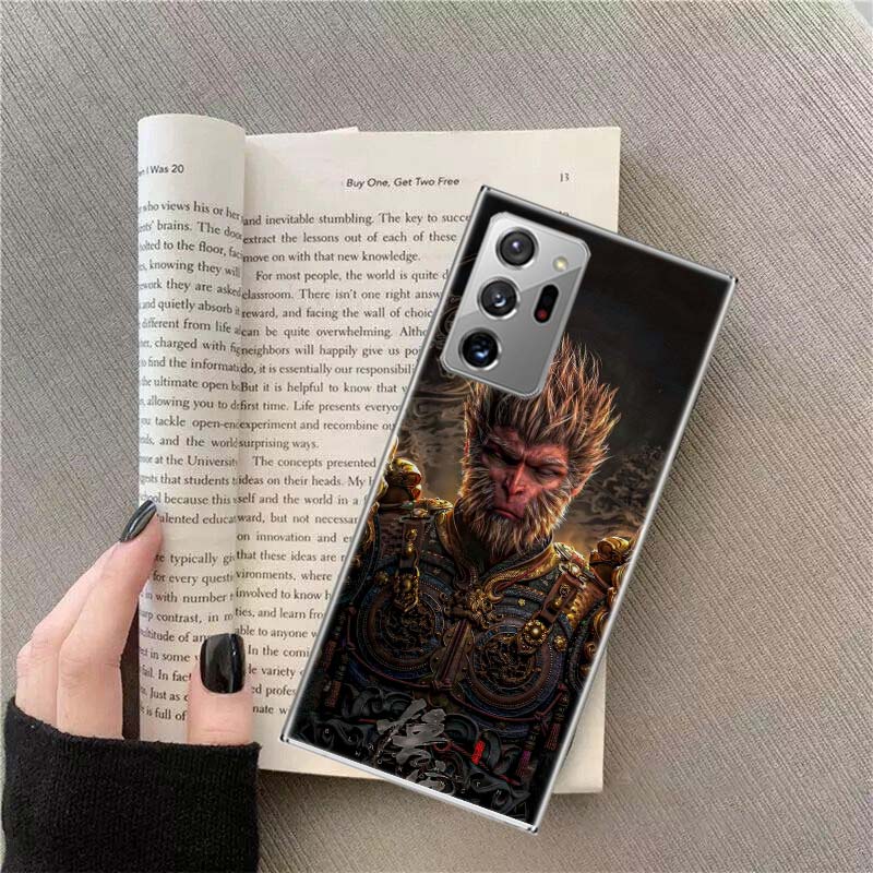 Black Myth Wu Kong Phone Case for Samsung A17 A37 A57 A54 A14 A24 A34 A07 A04S A02S A12 A22 A32 A52S A16 A26 A36 A56 A72 Galaxy