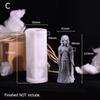 Halloween DIY Craft Silicone Ghost Bride Groom Candle Mold Mould Resin Molds