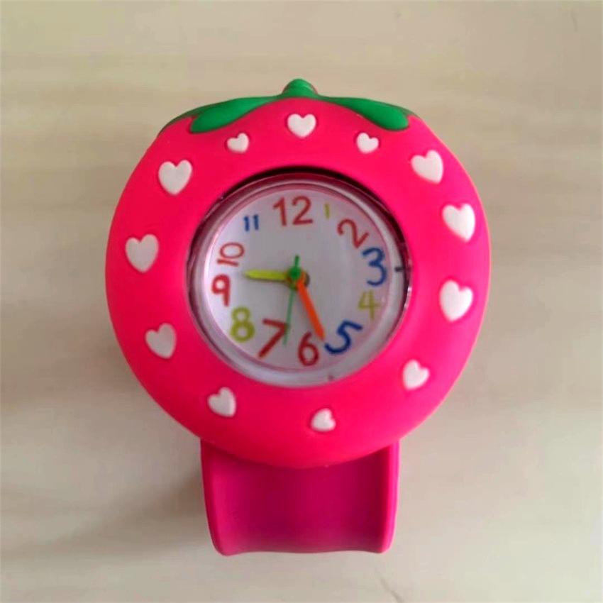 Children S Pat Watch Quartz Movement Green Water Turtle Watch Gift Gift земляничный