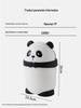 Cute Large Capacity Trash Can with Lid for Bedroom, Kitchen, Bathroom, and Dorm
