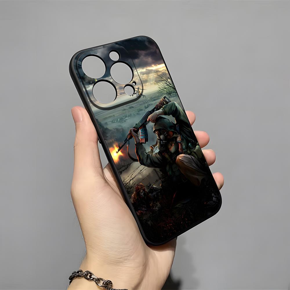 S-Stalker 2 Phone Case For IPhone 17 Pro Max 16 15 14 Pro Max 13 11 X Xs Xr 8 7Plus Silicone Cover