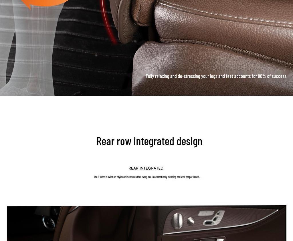 Compatible with Maybach S-Class & GLS Car Seats: S480/S580/S400/GLS450/480/600