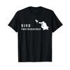 Bird Watcher Wildlife Photographer DSLR Camera Photography T Shirt Black Vintage Washed Slightly Streetwear Stretched