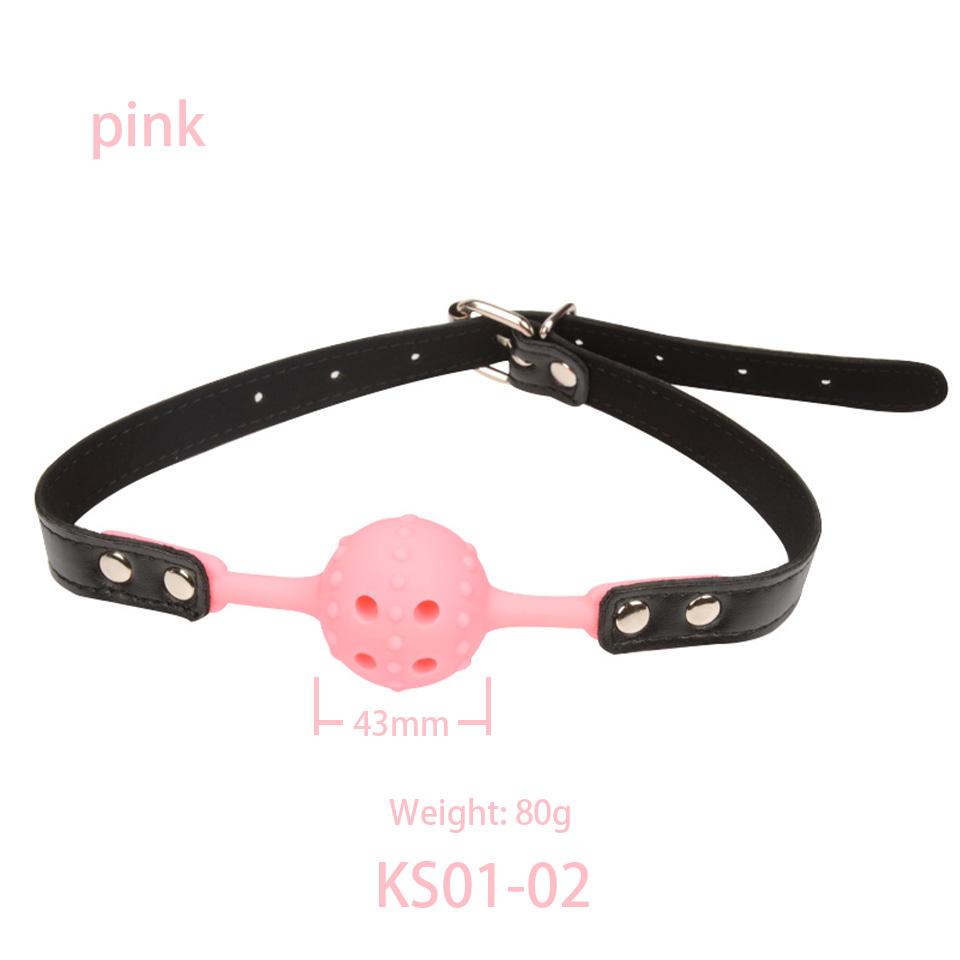 BDSM Silicone Mouth Gag Mouth Ball Female Slave Conditioning Couples Flirting Alternative Tools Erotic Toys Sex