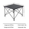 ZISIZ Adjustable Roll-Up Camping Table