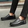 Herren Lederschuhe Neue handgefertigte Freizeitschuhe mit weichen Sohlen Bequeme atmungsaktive Herren-Turnschuhe Trend Faule Wilde flache Schuhe