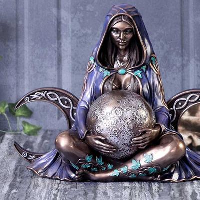 Novo produto, Escultura Ornamento Decoração Artesanato em Resina Mãe Terra Ornamento para Casa