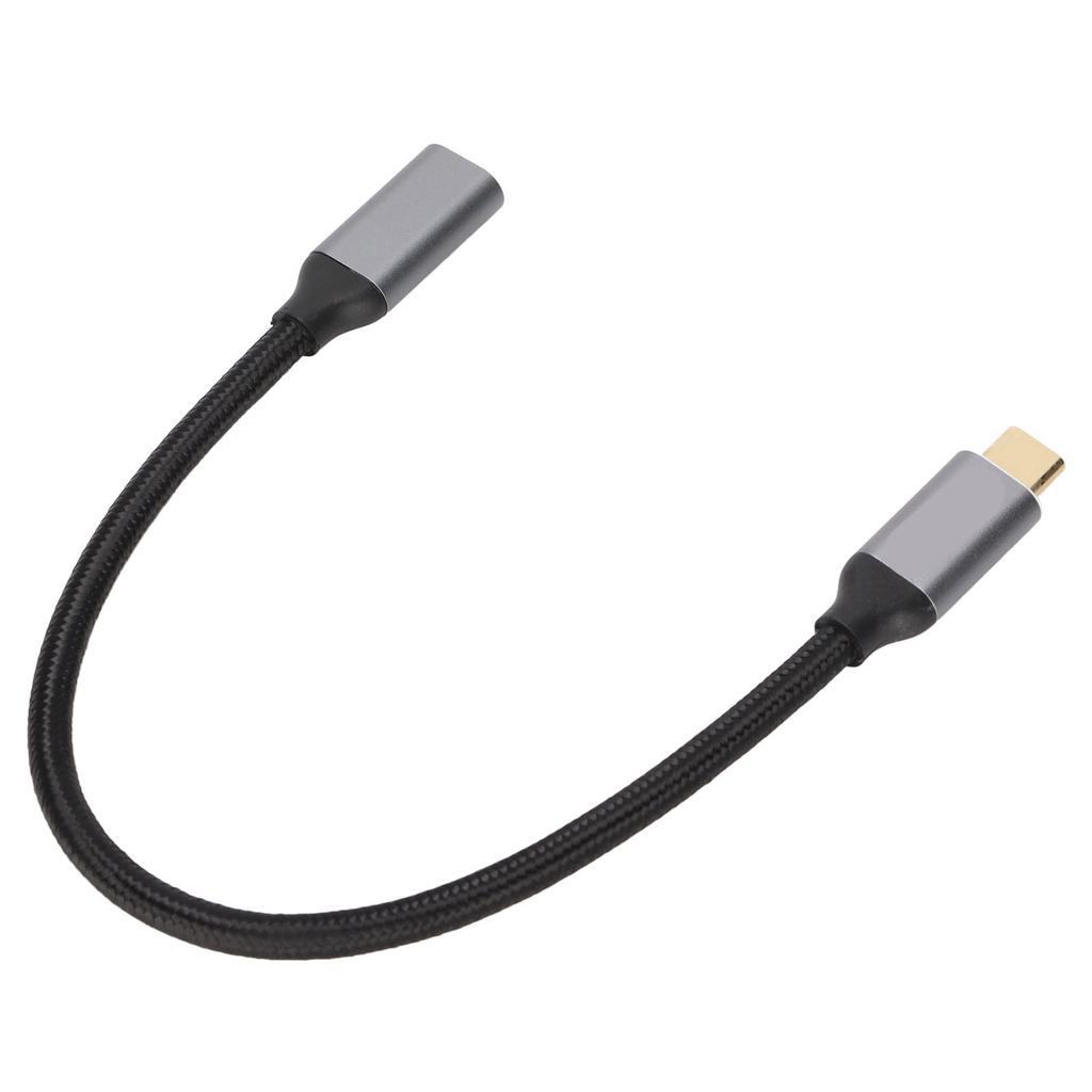 4K 100W PD 5A USB 3.2 GEN2 USB C Extension Cable Male to Female Type C Extender Cord