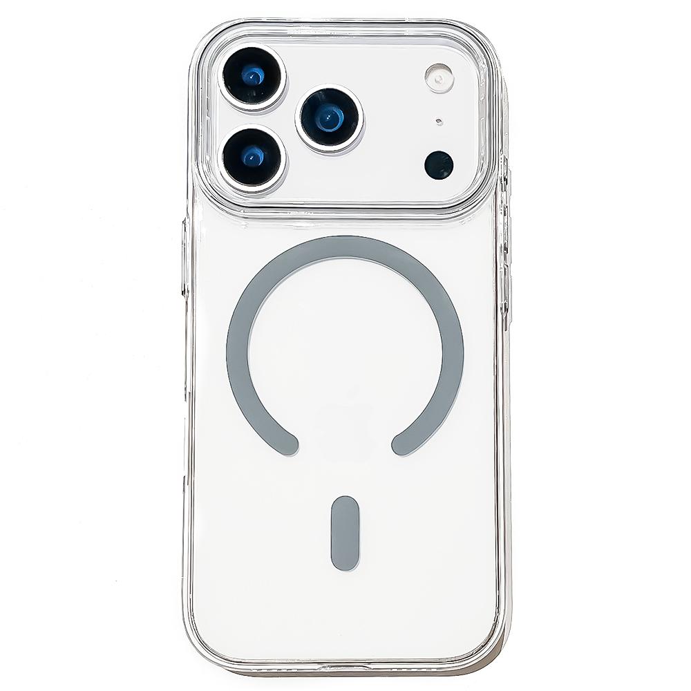 For iPhone 17 Pro Max Case Compatible with MagSafe Protective TPU+PC Phone Cover