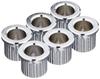 String Bushings for Set of Chrome Guitar, 6, (PTLB-1C) TLB-1C