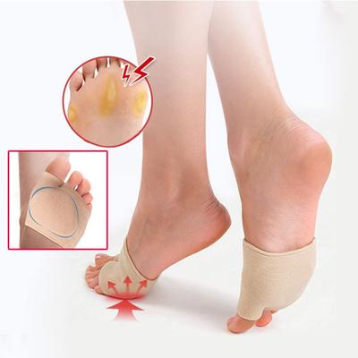 1 Pair Gel Metatarsal Pads for Neuroma Pain Relief Forefoot Cushioning Sleeve with Built-in Gel Pads Callus Relief Gel Insoles for Metatarsalgia