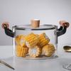3.5L High Borosilicate Glass Cooking Pot