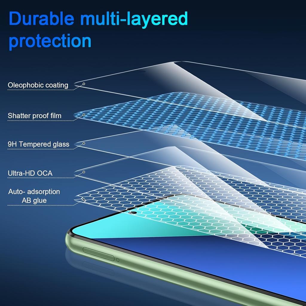 4pcs Tempered Glass for XiaoMi Redmi A3 REDMI A4 A5 A2 A1 Screen Protector Anti-Scratch Case Friendly Clear HD 9H Hardness Glass