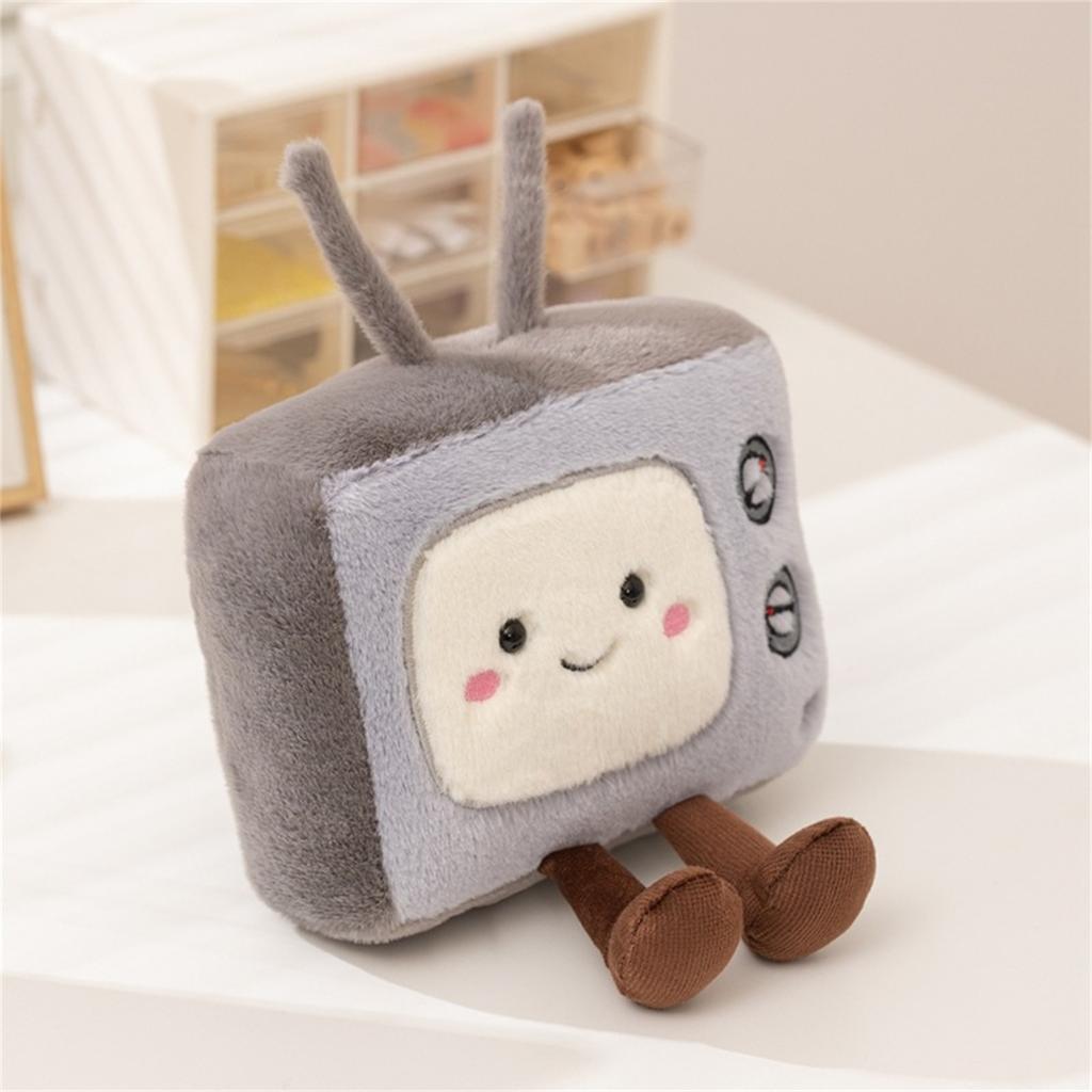 Plush Toy Electrical Outlet Design Soft Stuffed Doll Creative Home Decor Soft Fabric Cute Doll for Kids and Collectors