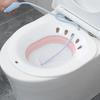 Sits Bath for Hemorrhoids, Sits Bath for Toilet Seat, Postpartum Care, Collapsible Sits Bath Kit for Women with Flusher Hose