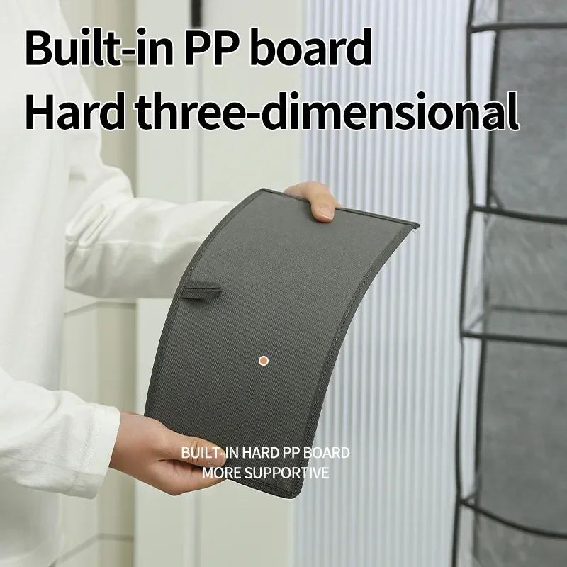4/6Layer Cloth Storage Bag Hanging Bag Multi-layer Storage Bag Foldable Living Room Miscellaneous Multi-functional Storage Shelf