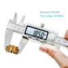 0-150mm Vernier Caliper Stainless Steel/Plastic LCD Digital Caliper 6 Inch Instrument Depth Measuring Tools