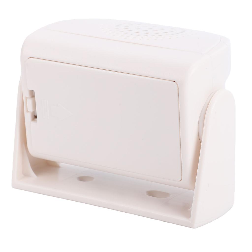 Wireless Infrared Doorbell Wireless Motion Sensor Doorbell Alarm with 32 Ringtones Red Flashing Light 4 Volume Levels