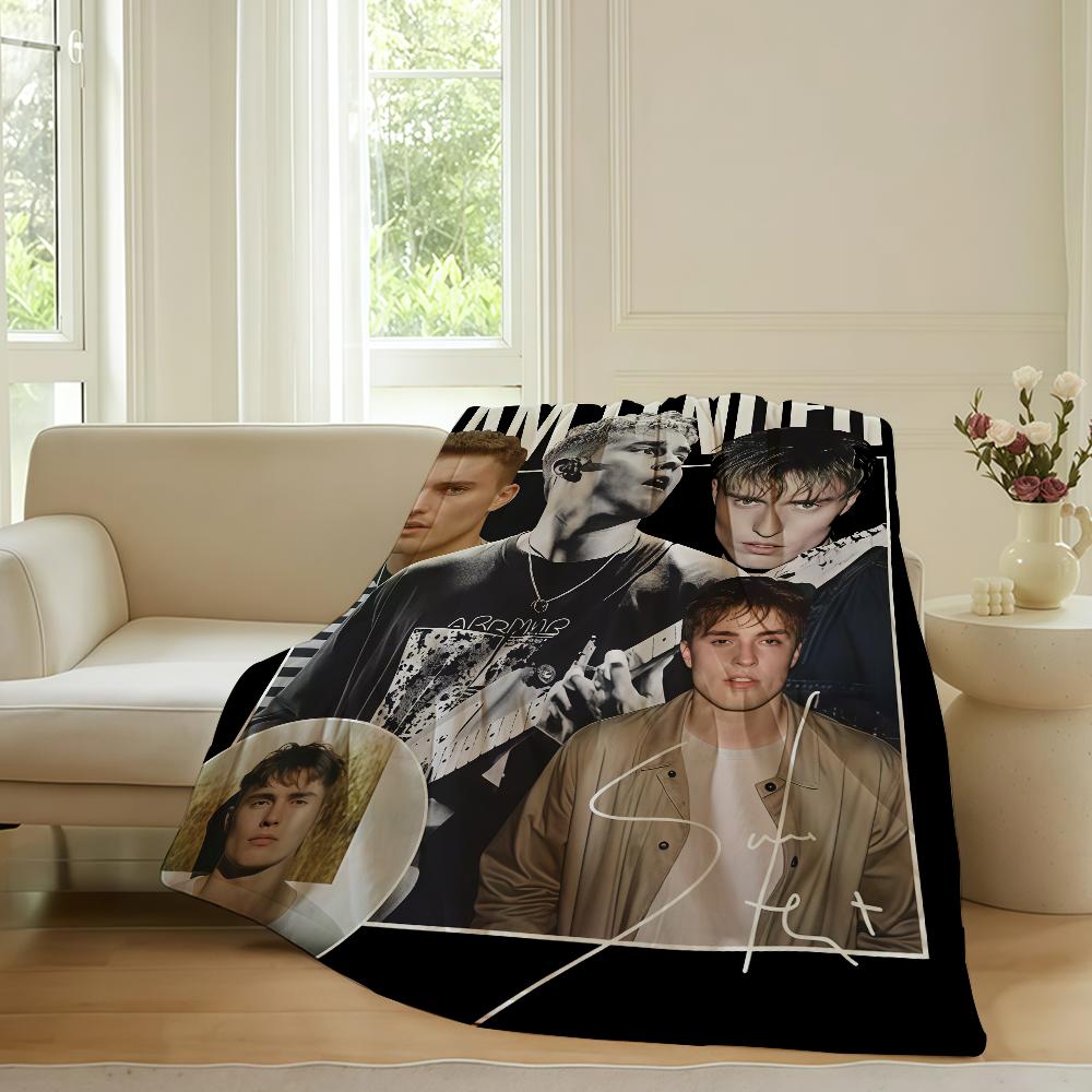 British singer Sam Fender Blanket For Sofa Office Bed Plane Travel Sleep Read Relax Camping Soft And Warm