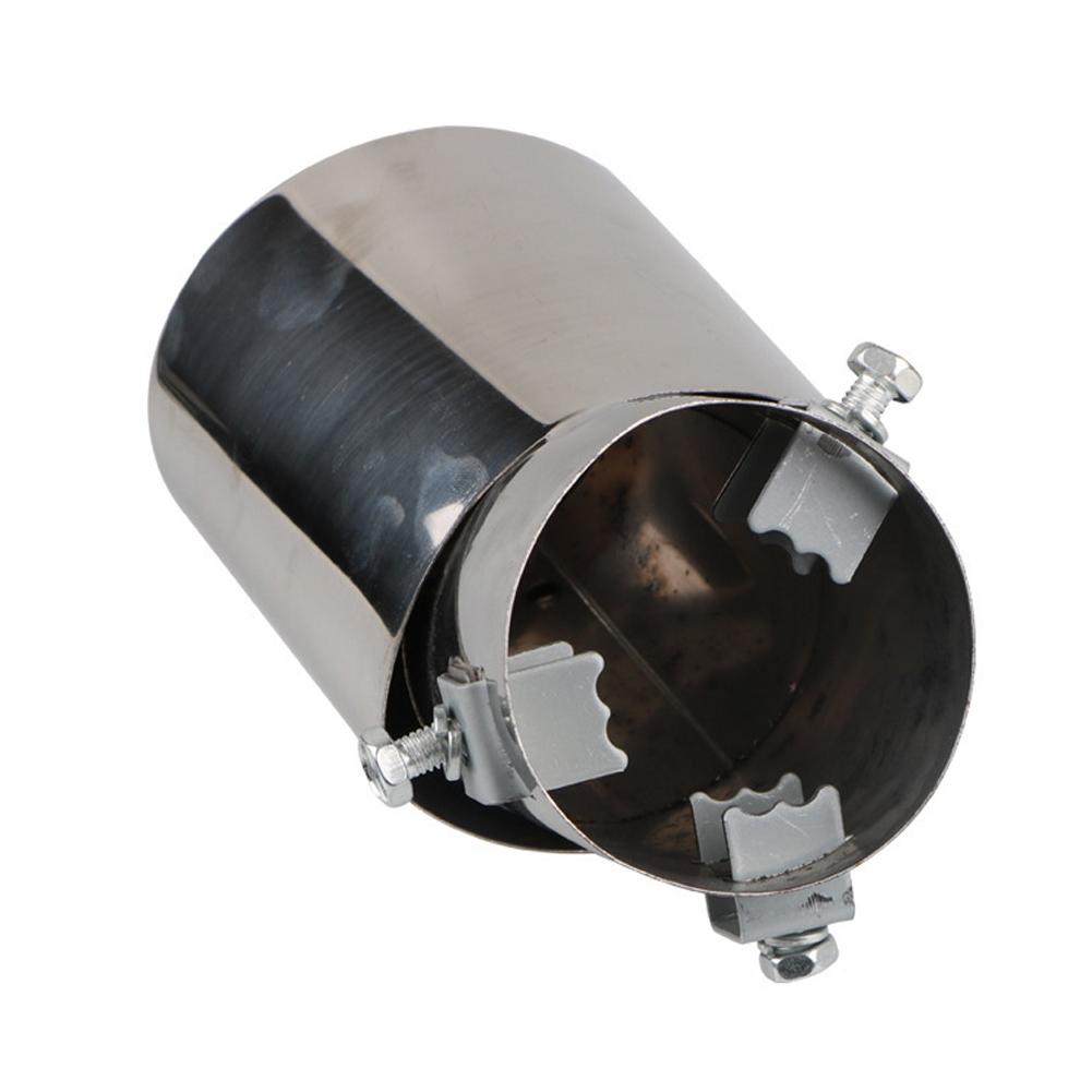63mm Coadă gât țeavă de eșapament albastru ars mașină tobe de eșapament vârf tobe de eșapament din oțel inoxidabil 1.5L-2.2L consumabile pentru modificarea mașinii