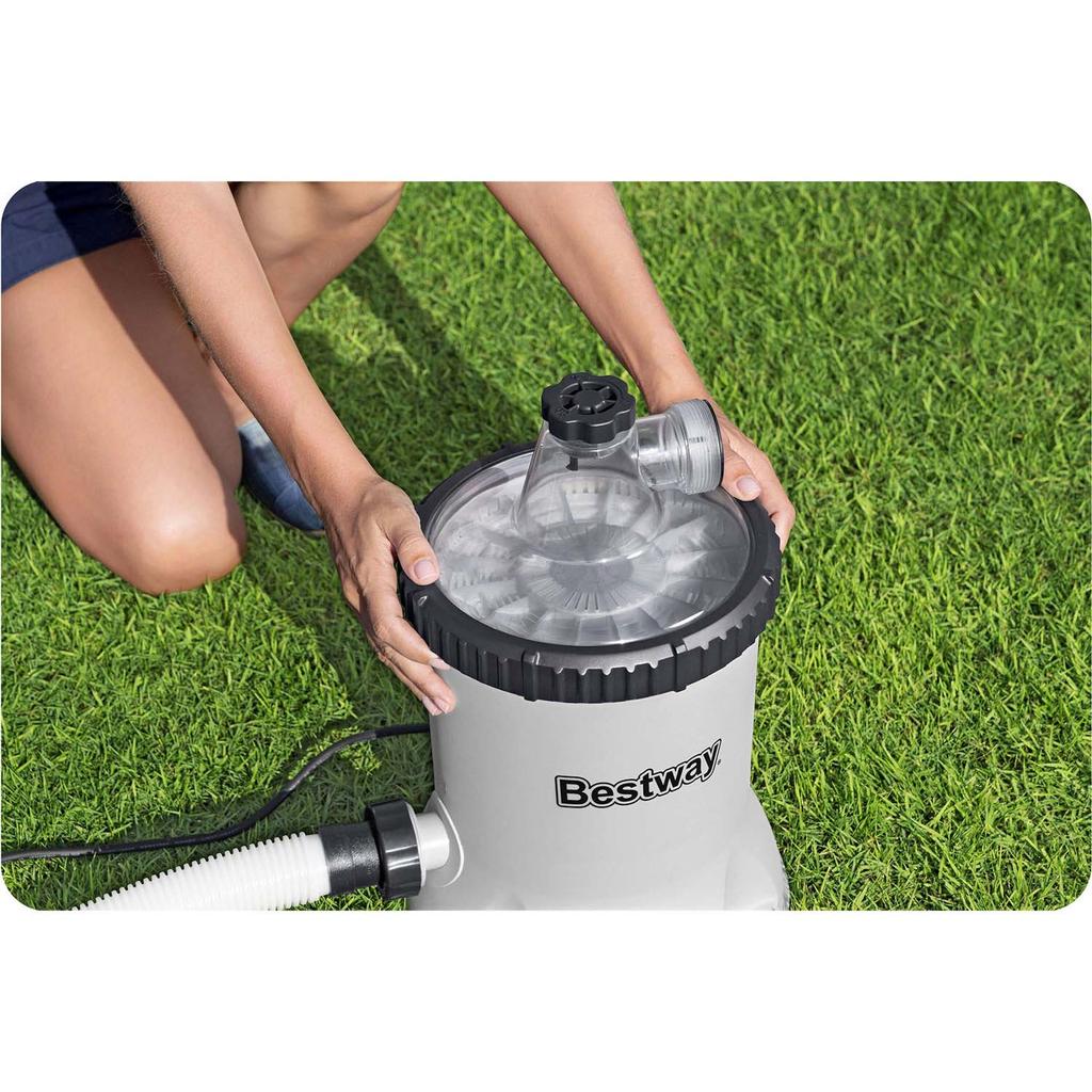 Pool Filter Pump 5678 L/H + Bestway 58870 Filter Balls