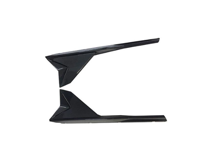 Compatible Lamborghini Revuelto Upgrade: Duke Carbon Fiber Side Skirt Trim & Diffuser Accessories