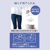 Compact, automatic clip-on floor wiper with 90 rotation for touch-free cleaning. Handy mop, white, small.
