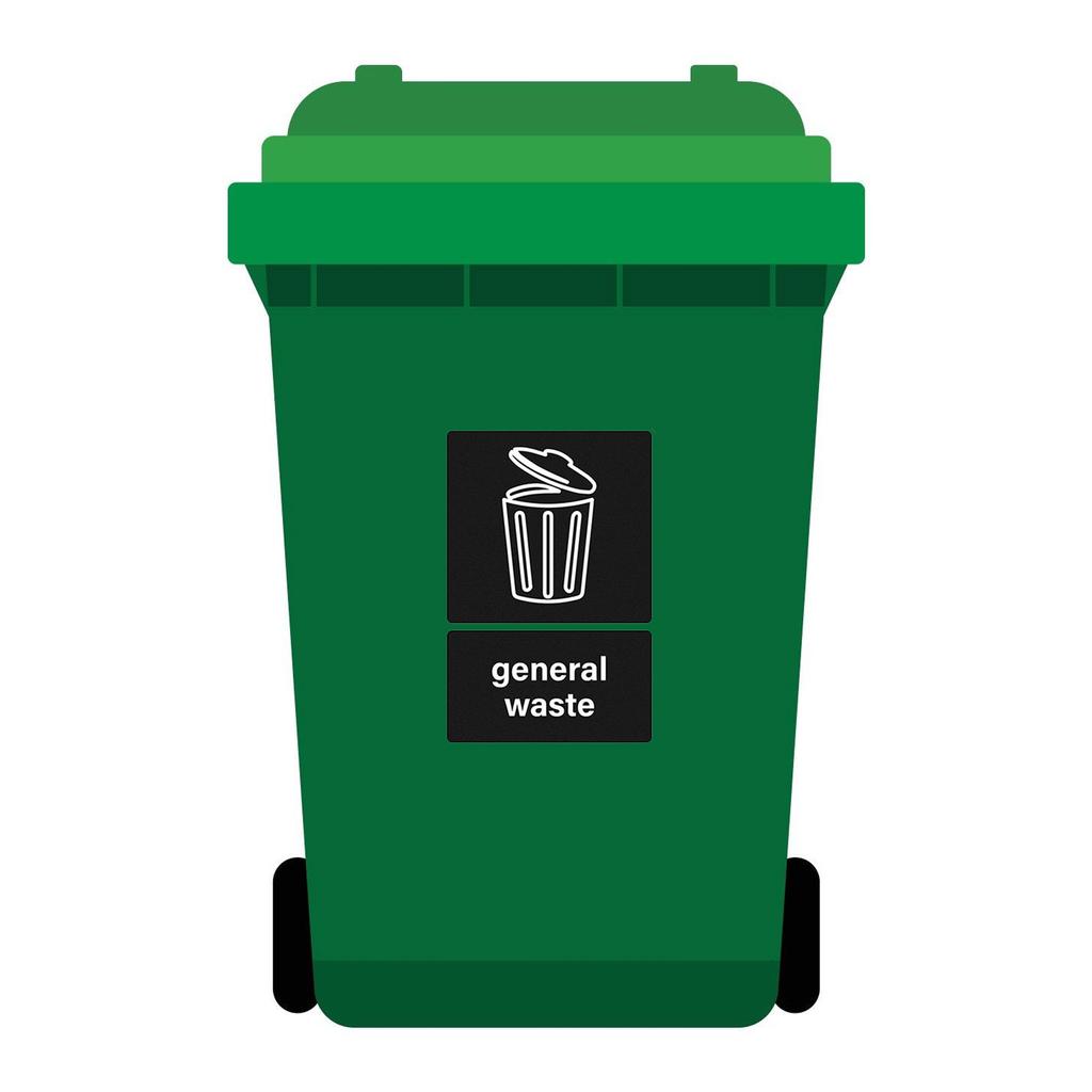 Nálepky se symbolem recyklace šetrné k životnímu prostředí na plechovky 10 ks Nálepka s recyklovanými logy pro organizaci domova a kanceláře