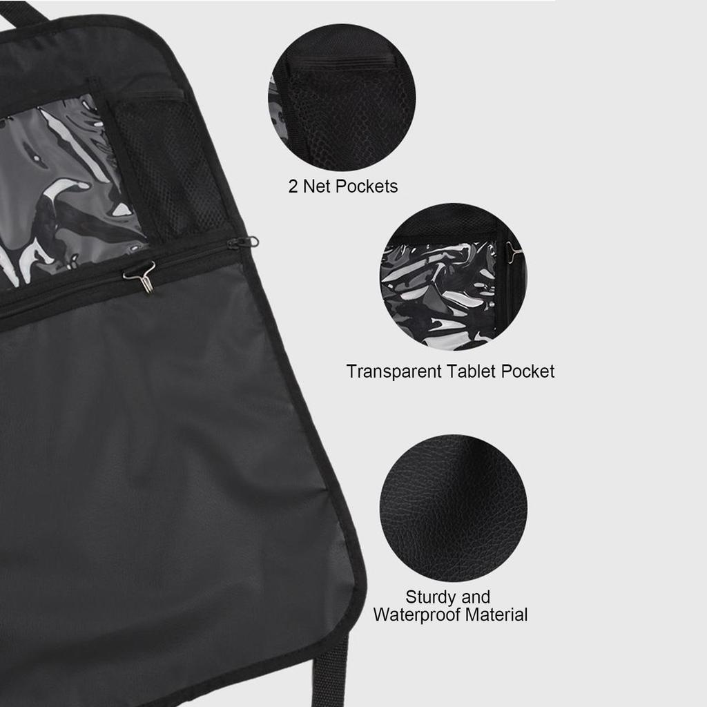Back Seat Car Organizer Large Capacity Storage Bag Back Of Car Seat Organizer Protector For SUV RV Sedan Auto Interior Vehicle