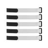 DUUTI 5Pcs 19cm   Handlebar Strap   Nylon Hook   Fixing Tape Adhesive Strap