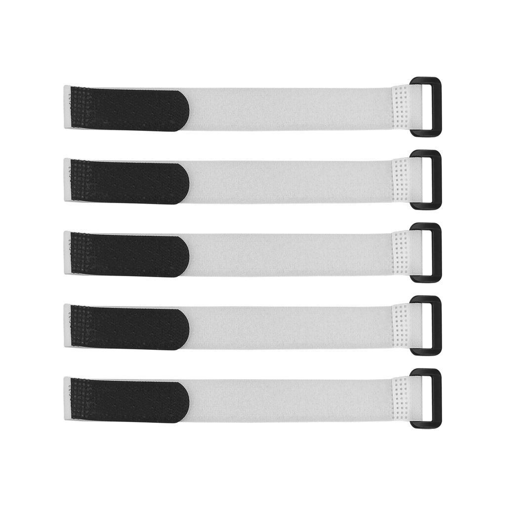 DUUTI 5Pcs 19cm   Handlebar Strap   Nylon Hook   Fixing Tape Adhesive Strap