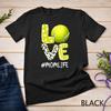 Love Tennis Mom Life Player with Leopard Unisex T-shirt