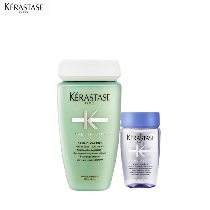 

Kerastase Shampoo with Purifying Scalp Cleanser Set