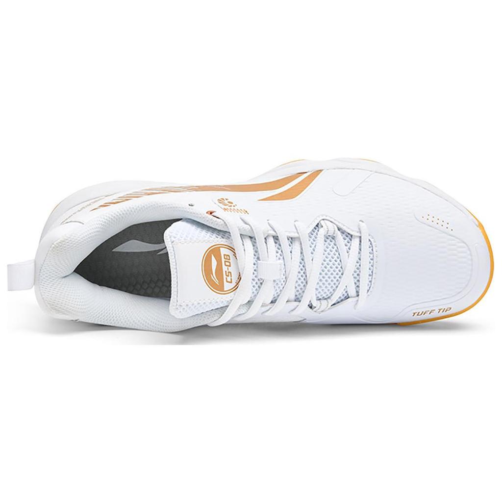 Li Ning Rocket Family, Chameleon Series, Competitive God Number Textile, Synthetic Leather Low top Badminton Shoes AYTU043-1