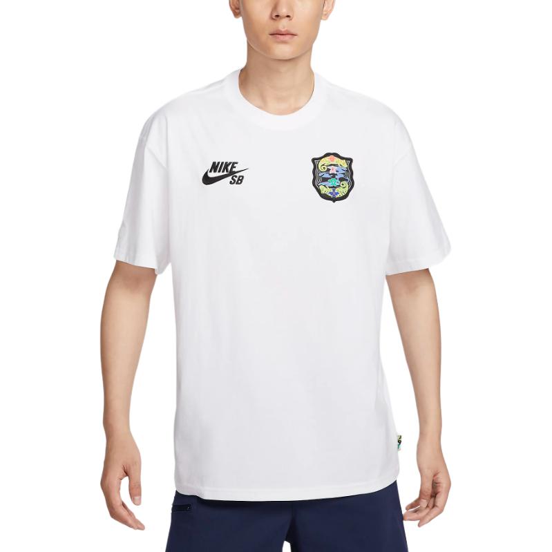 Nike SB Olympics 2024 Agnostic T-shirt White Unisex Streetwear FZ4109100