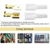 120/315/1000pcs Male and Female Box, Insulated Cable, Male Connector, 2.8/6.3mm Electric Crimping Terminal Shovel Kit Sheath Box