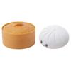 Palline antistress colorate a forma di ravioli, Giocattoli sensoriali Fidget, Cibo simulato Squishies, Panino con vapore, Pallina di pasta, Regali