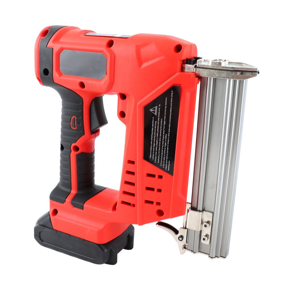 Cordless Lithium Brad Nailer Kit 18 Gauge 100 Nails Capacity Brad Nailer Kit for Roof Floor Furniture 18V