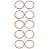 35.5*43.8*2.6 Motorcycle Exhaust Pipe Gasket For Kawasaki  ZZR600 - ZX600 90-06 Vulcan 900 Custom - VN900 07-09 11 12 14 22-24