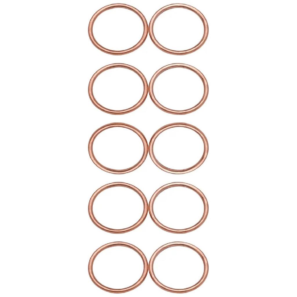 35.5*43.8*2.6 Motorcycle Exhaust Pipe Gasket For Kawasaki ZZR600 - ZX600 90-06 Vulcan 900 Custom - VN900 07-09 11 12 14 22-24