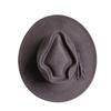 Dark blue Suede Hat LOVE Fashion 2026 New Autumn/Winter Collection Unisex Felt Fedora Hat Classic Church Hat Women's Sun Hat