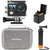 AKASO Brave4 Action Camera 4K30FPS Dual Screen EIS Image Stabilization 40M Waterproof Underwater Camera HDMI Output Compact Action Cam with Floating